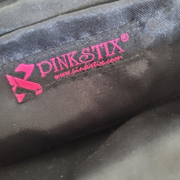 PINK and Tlx Black Sequin Clutch Evening Bag - Picture 6 of 9